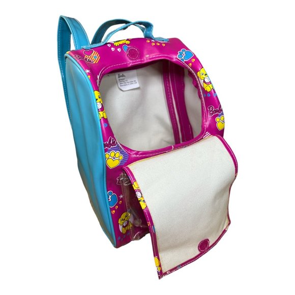 Barbie Purse Kid's Backpack Dog Carrier by Mattel - Picture 6 of 14